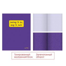 Тетрадь Violet. Дизайн 2, А5, 48 листов, клетка