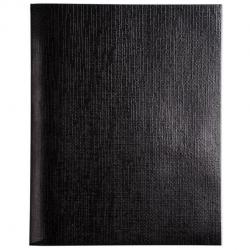 Тетрадь Metallic, А5, 48 листов, клетка, черная
