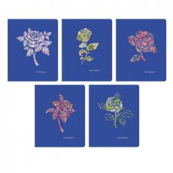 Тетрадь Total Blue. Королева цветов, А5, 48 листов, клетка