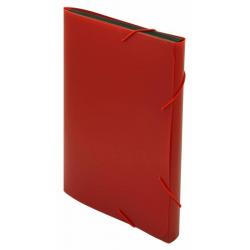 Портфель на резинке Бюрократ, цвет красный, A4, 6 отделений, арт. -BPR6RED