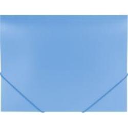 Папка на резинках Office, до 300 листов, голубая