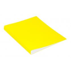 Папка с 20 прозрачными вкладышами Бюрократ. Double Neon, цвет желтый, A4, арт. DNE07V20YEL