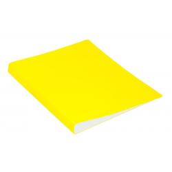 Папка с 30 прозрачными вкладышами Бюрократ. Double Neon, цвет желтый, A4, арт. DNE07V30YEL