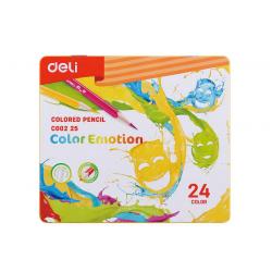 Карандаши цветные Color Emotion, 24 цвета