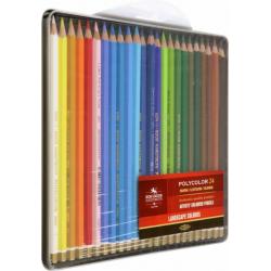 Карандаши цветные художественные Polycolor Landscape 3824, 24 цвета