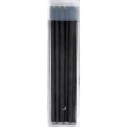 Стержни чернографитные для цанговых карандашей 4820, HВ, 6 штук