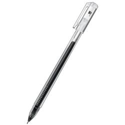 Ручка гелевая Hatber Pin, черная, 0,5 мм