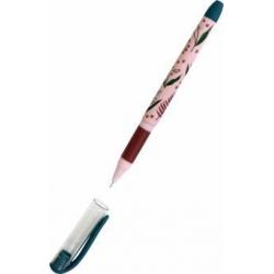 Ручка гелевая Garden. Розовая, 0,5 мм, цвет чернил черный, арт. BSGP001-08-case
