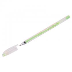 Ручка гелевая Hi-Jell Pastel, зеленая, 0,8 мм