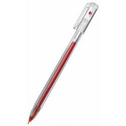 Ручка гелевая Hatber Pin, красная, 0,5 мм