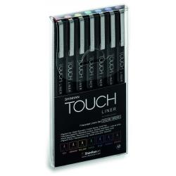 Набор линеров Touch Line rBrush, цвет цветные, 7 штук