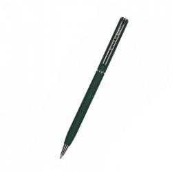 Ручка шариковая автоматическая Palermo, 0,7 мм, синяя (зеленый корпус)