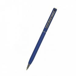 Ручка шариковая автоматическая Palermo, 0,7 мм, синяя (синий корпус)