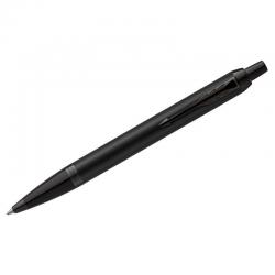 Ручка шариковая IM Achromatic Black, 1 мм, синяя