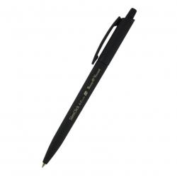Ручка шариковая автоматическая SlimClick. Black, 0.5 мм, синяя