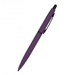 Ручка шариковая автоматическая San Remo, 1.0 мм, синяя (фиолетовый металлический корпус)