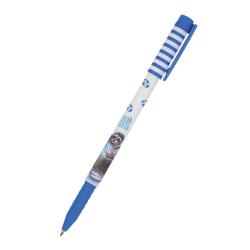 Ручка шариковая Енот-морячок, 0,5 мм, синяя