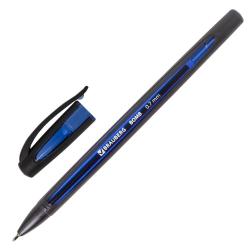 Ручка шариковая масляная Brauberg Bomb GT, цвет чернил синий, прорезиненный сине-черный корпус, узел 0,7 мм, линия письма 0,35 мм