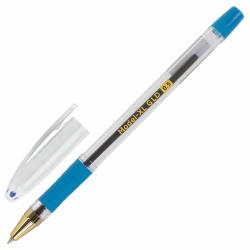 Ручка шариковая масляная с грипом Model-XL GLD, цвет чернил синий, узел 0,5 мм, линия письма 0,25 мм