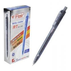 Ручка шариковая автоматическая Flair, синяя, 0,6 мм