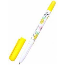 Ручка шариковая Bunny. Желтая, 0,7мм, цвет чернил синий, арт. BSBP004-01-case