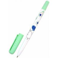 Ручка шариковая с колпачком Bunny. Салатовая, 0,7 мм, цвет чернил синий, арт. BSBP004-04-case