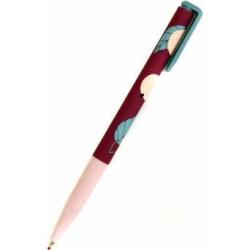 Ручка шариковая Simple. Розовая, 0,7 мм, цвет чернил синий, арт. BSBP003-06-case