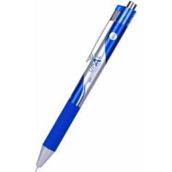 Ручка шариковая автоматическая, 0.7 мм Deli Upal синяя (EQ16-BL) Upal