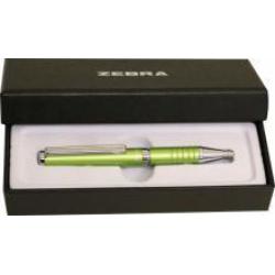 Ручка автоматическая, шариковая Slide, в коробке, синяя, светло-зеленый корпус