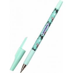 Ручка шариковая GLAMOUR CAT, 0,7 мм., синяя, в ассортименте