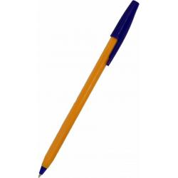 Ручка шариковая Оранжевый корпус, 0,7 мм., синяя