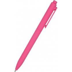 Ручка шариковая автоматическая SoftClick Special, под персонализацию, синяя