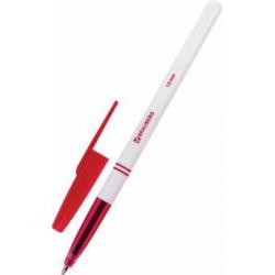 Ручка шариковая Офисная, 0,1 мм, красная