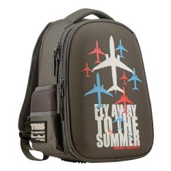 Рюкзак с эргономичной спинкой Fly away color, цвет темно-серый