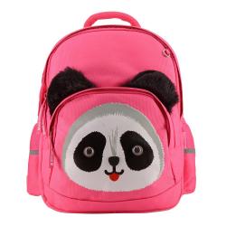 Рюкзак с эргономичной спинкой Панда, цвет розовый