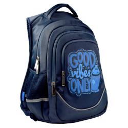 Рюкзак школьный Синий граффити