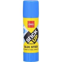Клей-карандаш Deli Stick UP, цвет синий, 15 грамм, арт. EA20630