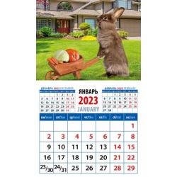 2023 Календарь Год кролика. Хороший урожай