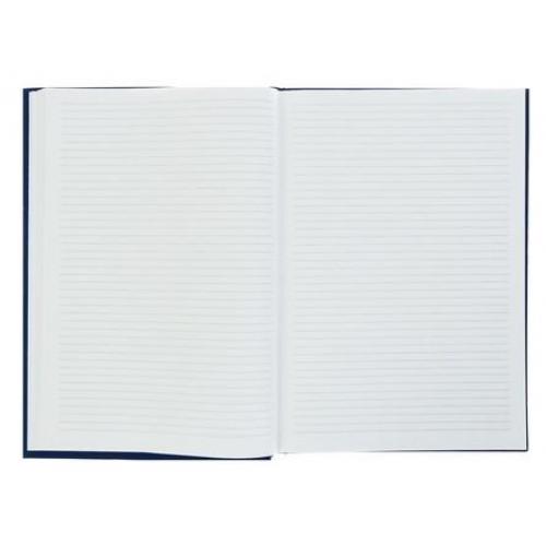 Книга учета Бумвинил, А4, 240 листов, линейка, синяя