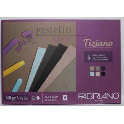 Альбом для пастели Tiziano, 6 цветов, 30 листов