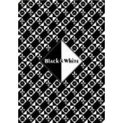 Планшет для эскизов и зарисовок Черный и белый, А5, 30 листов