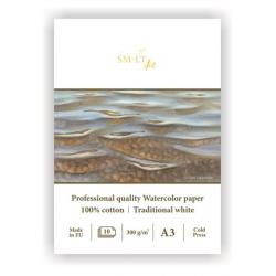 Альбом для акварели Smiltainis Watercolor pad, A3, 10 л
