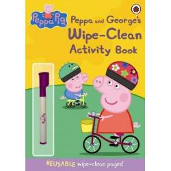 Peppa and Georges Wipe-Clean Activity Book