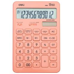 Калькулятор настольный Deli Touch, 12 разрядов, цвет красный, арт. EM01541