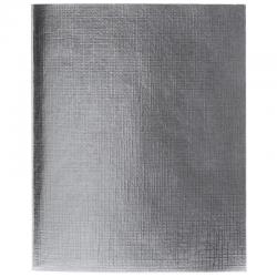 Тетрадь Metallic. Серебро, А5, 96 листов, клетка