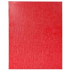 Тетрадь Metallic. Красная, А5, 96 листов, клетка