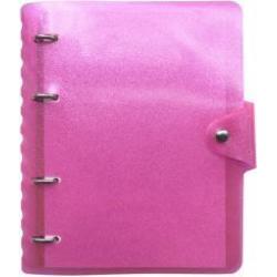 Тетрадь на кольцах Tinsel. Розовая, 173х212 мм, 120 листов, клетка, арт. N1709/pink