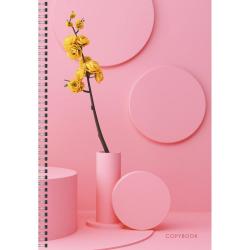 Тетрадь для конспектов Розовый стиль, А4, 96 листов, клетка