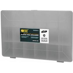 Ящик для крепежа FIT, пластиковый, прозрачный, 27,5x18,5x4,2 см