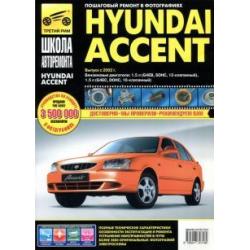 Hyundai Accent. Выпуск с 2002 г. Руководство по эксплуатации, техническому обслуживанию и ремонту